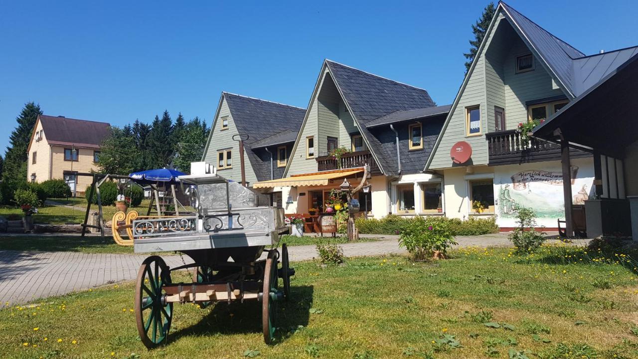 Hotel-Pension Rennsteighuette Frauenwald Exterior foto