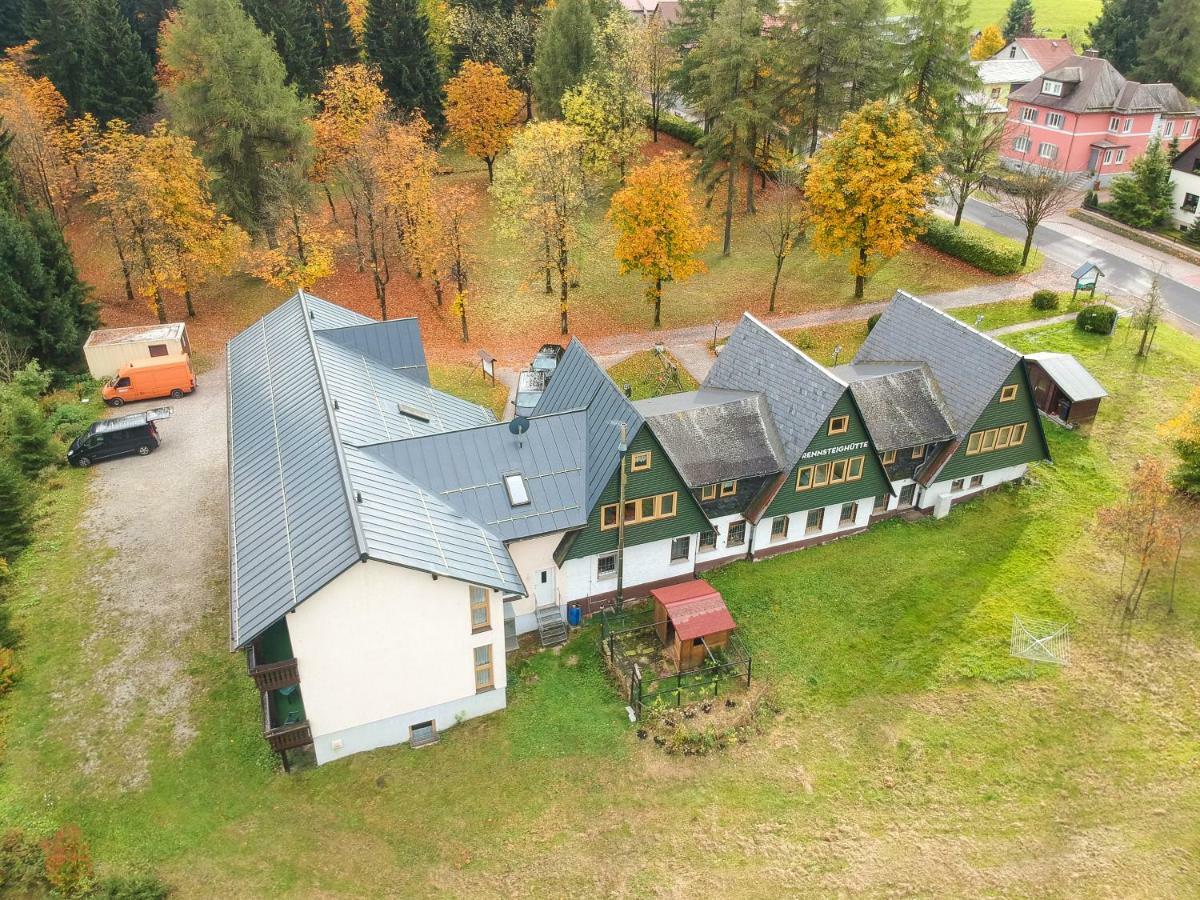 Hotel-Pension Rennsteighuette Frauenwald Exterior foto